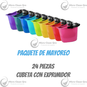 Paquete 24 cubetas micro clean
